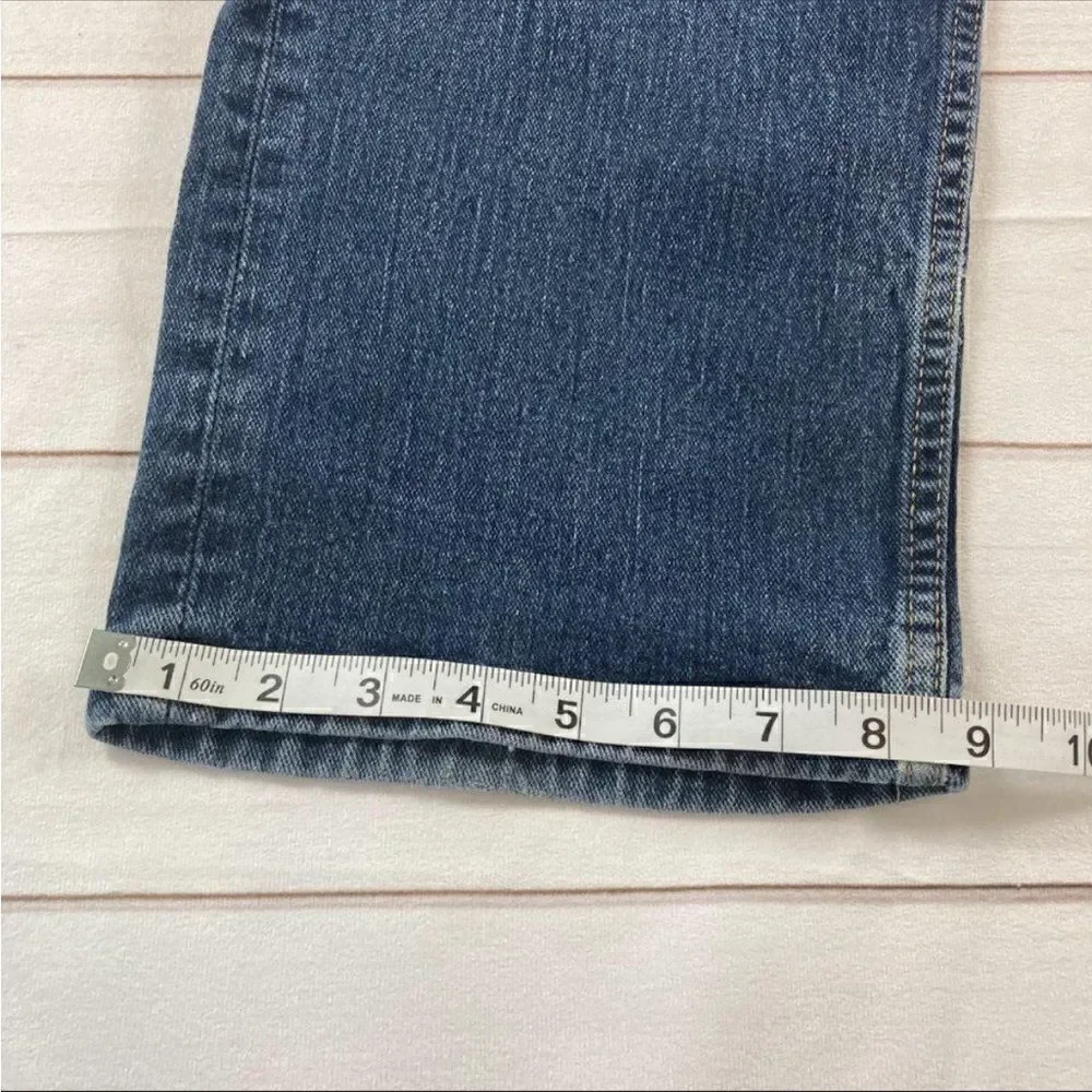 Levi Strauss & Co. Mens Blue 505 Straight Leg Denim Jeans Size W40xL30